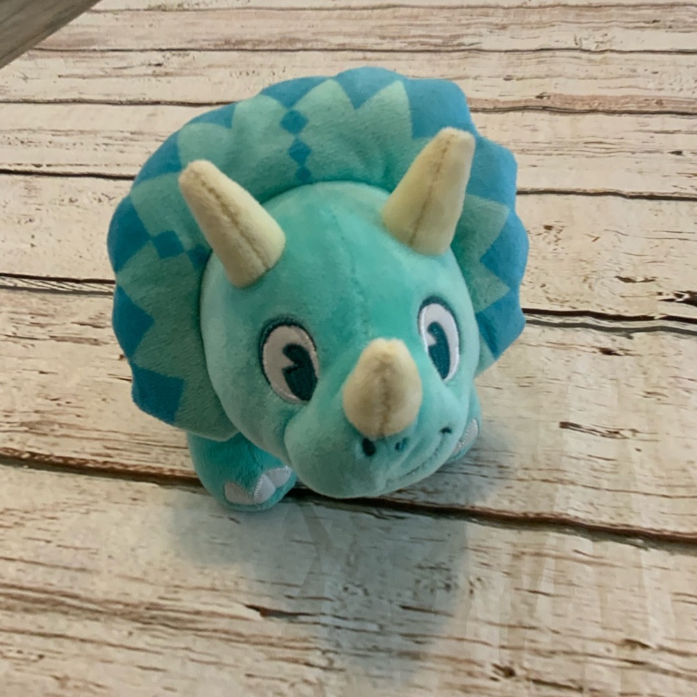 Disney Parks Animal Kingdom Dino Land Triceratops Plush Dinosaur Stuffed Animal